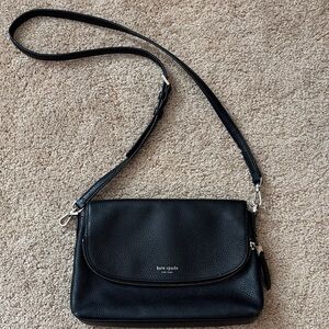 EUC Kate Spade Large Polly Leather Crossbody Bag